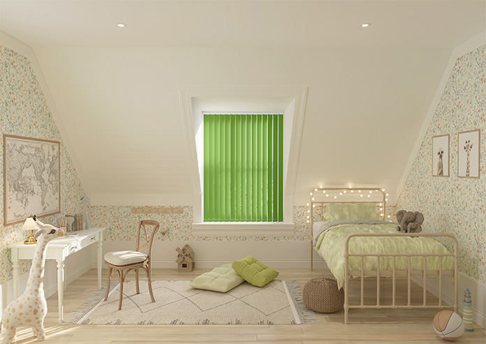 Trinity (FR Blackout), Parakeet - Vertical Blind - Image 8